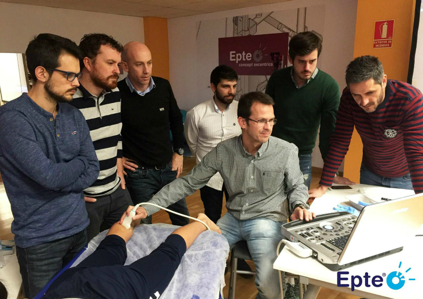 Dres. en Fisioterapia, Médicos especializados en ecografía, Fisioterapeutas, del Equipo de Investigación EPTE®